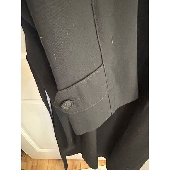 Trench coat unisex 100%wool made in Portugal xxl women’s or mens Large - Picture 4 of 13